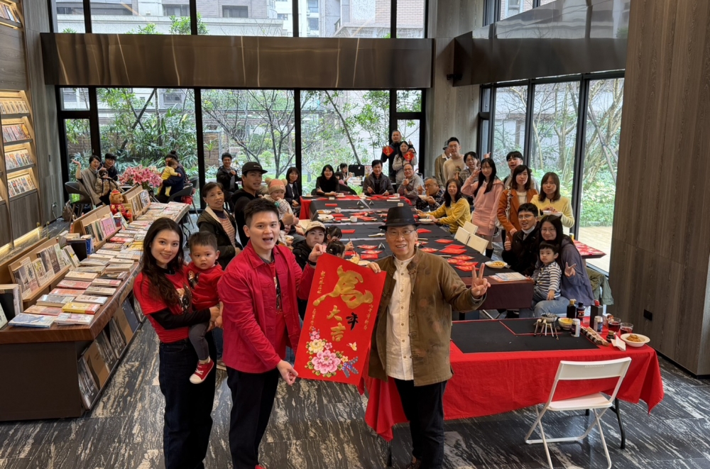 【竹風森林】墨香傳情，馬年春聯活動